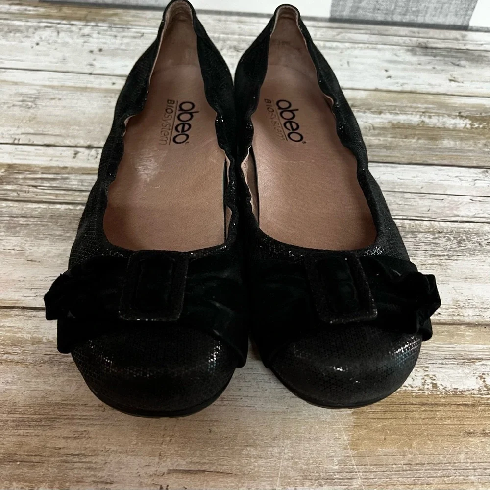 Abeo BIO System Tabitha Ballet Flats Size 7 NARROW